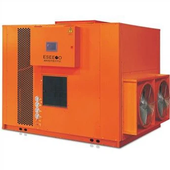 Energibesparande kommersiell mat värmepump torkkapacitet 500~1000 kg/batch