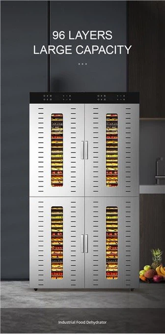 Industriellt rostfritt stål 96 brickor Elektrisk mattorkarmaskin 100 kg